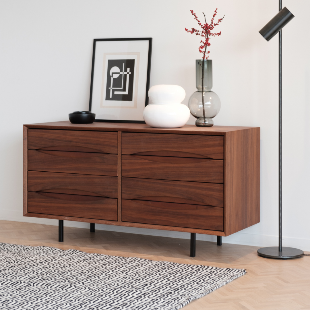 Blend Vintage Sideboard - Walnut - 120 cm – B2B