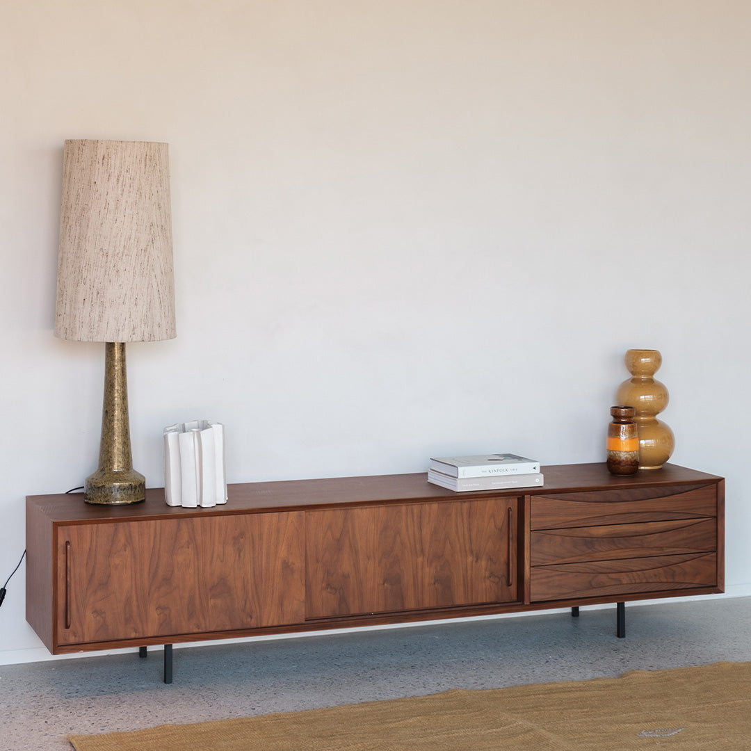 tv dressoir modern Oskar TV Cabinet with Drawers