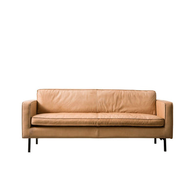 Gordon 2.5 zits Sofa Cognac Leder