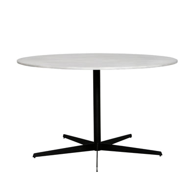 Ronde Eettafel Calacatta Wit Keramiek dia140cm