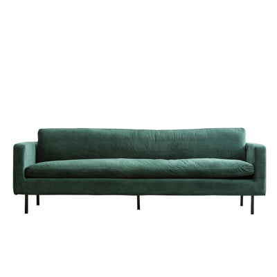 Stoffen 3.5 zits Sofa Groen Velvet